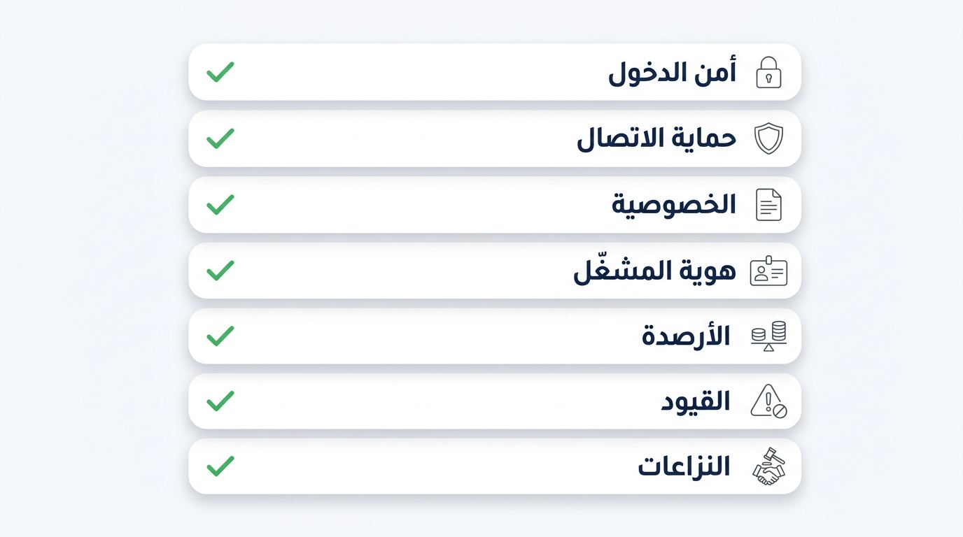 حماية الحساب والدعم في تطبيقات المراهنات