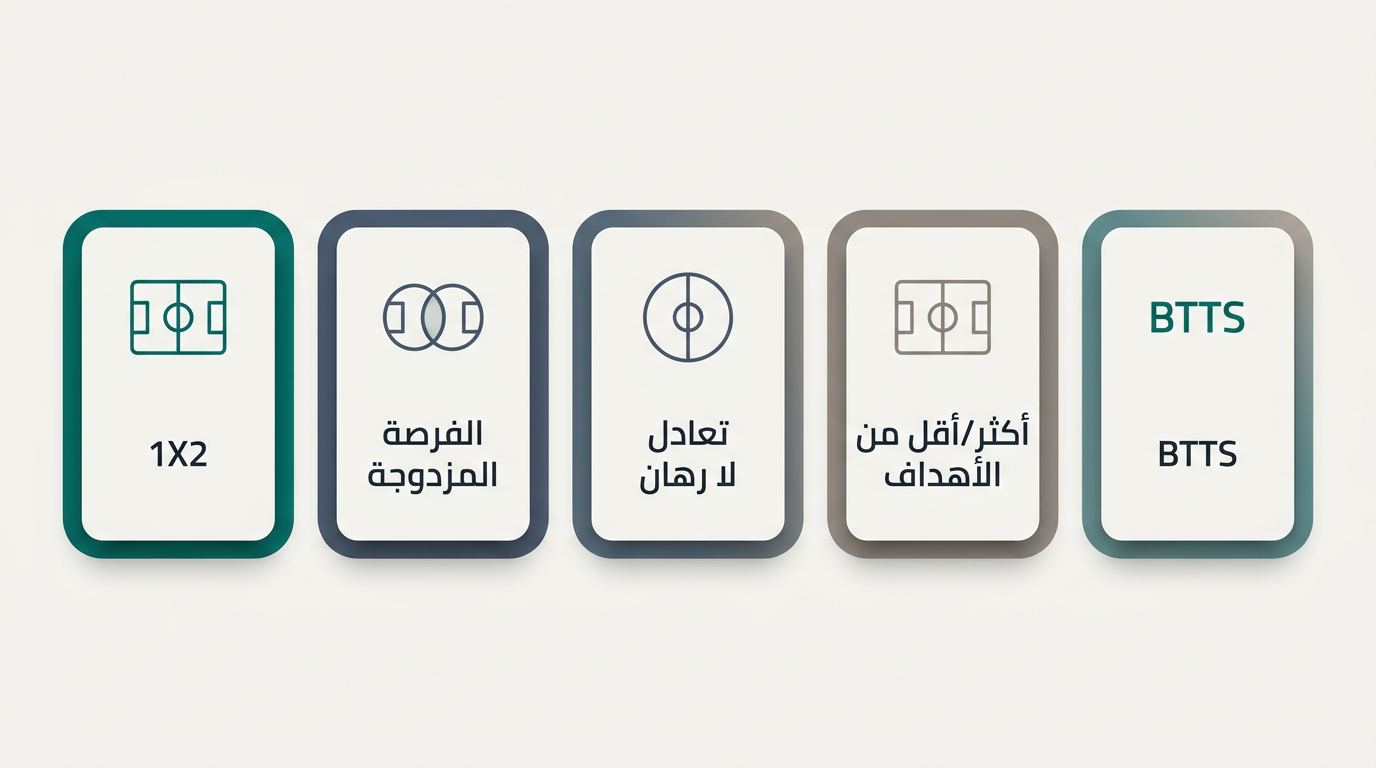 أسواق الرهان على كرة القدم وكيف تختار بينها