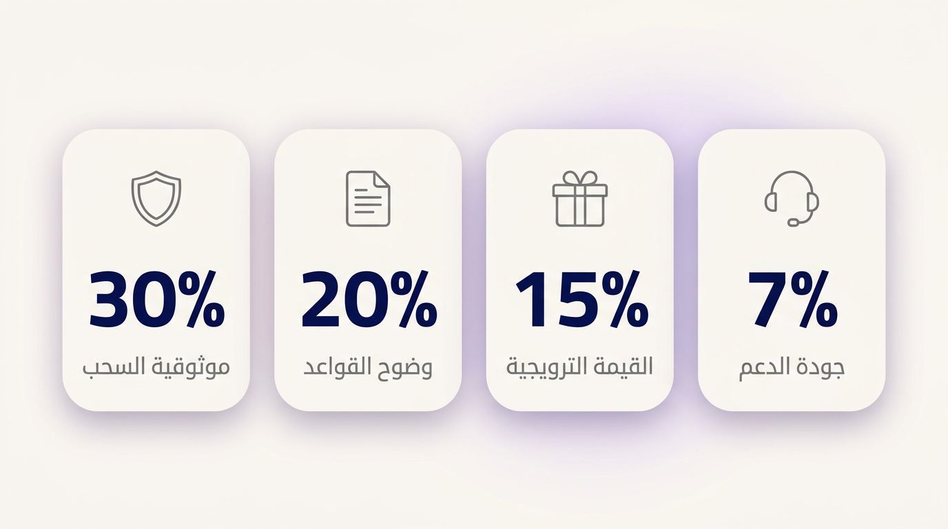 كيف نقيّم شركات المراهنات في bookmaker review